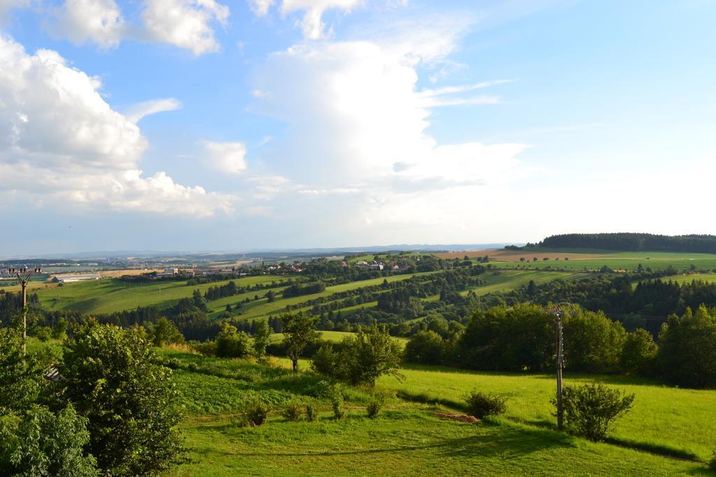 Ubytovani Na Hajence Bystrice nad Pernstejnem Bagian luar foto